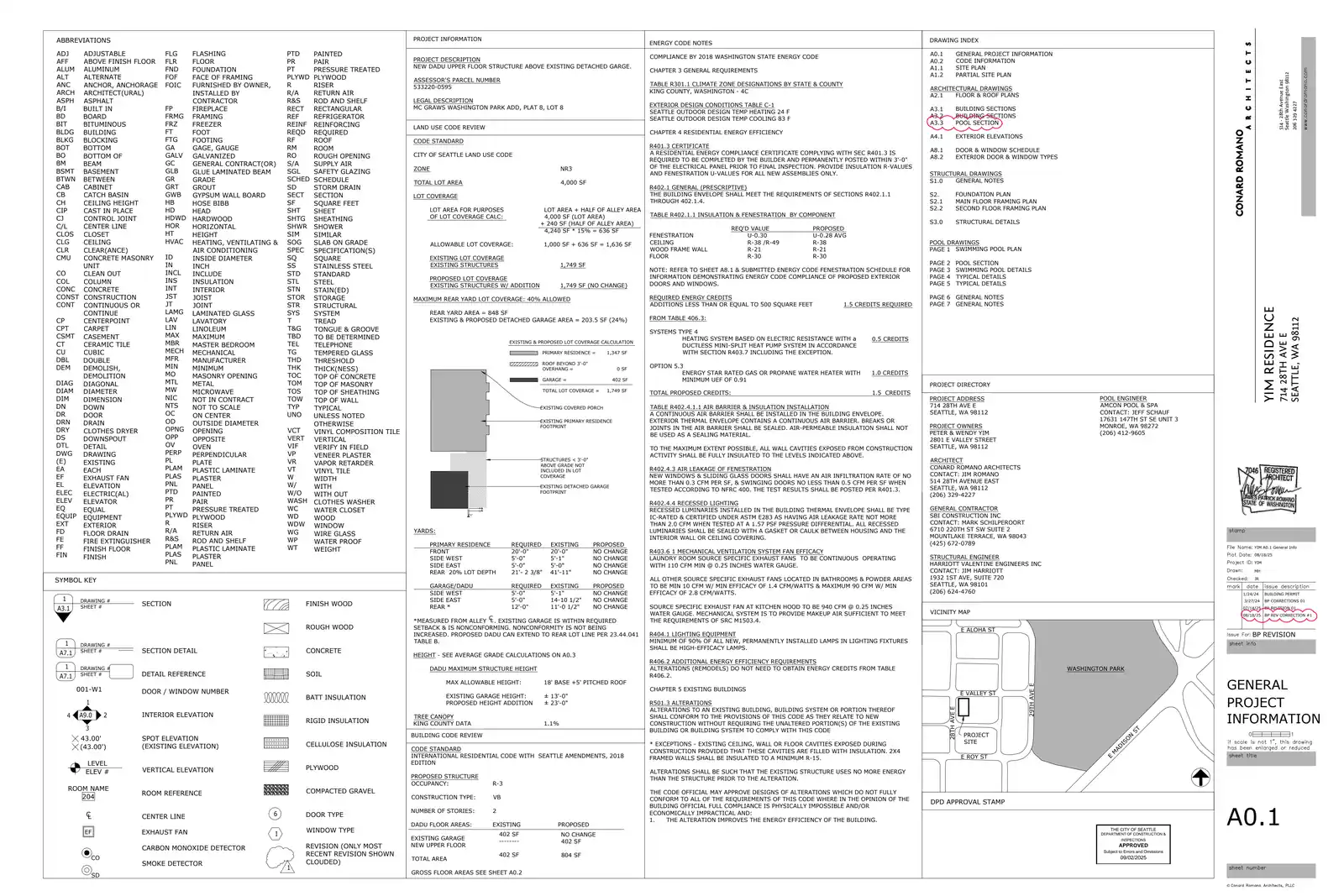 Site plan for 714 28th Ave E