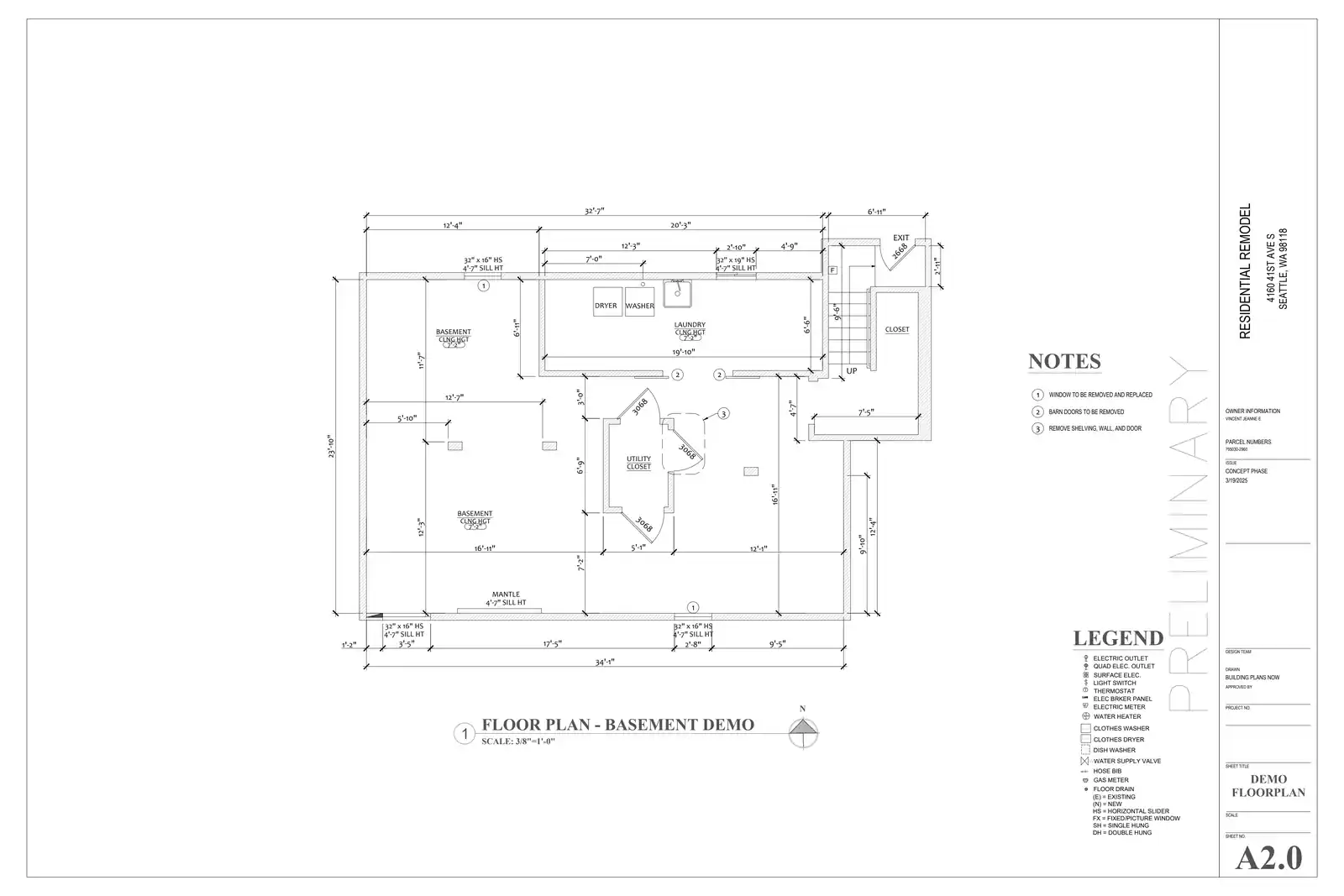 Site plan for 4160 41st Ave S
