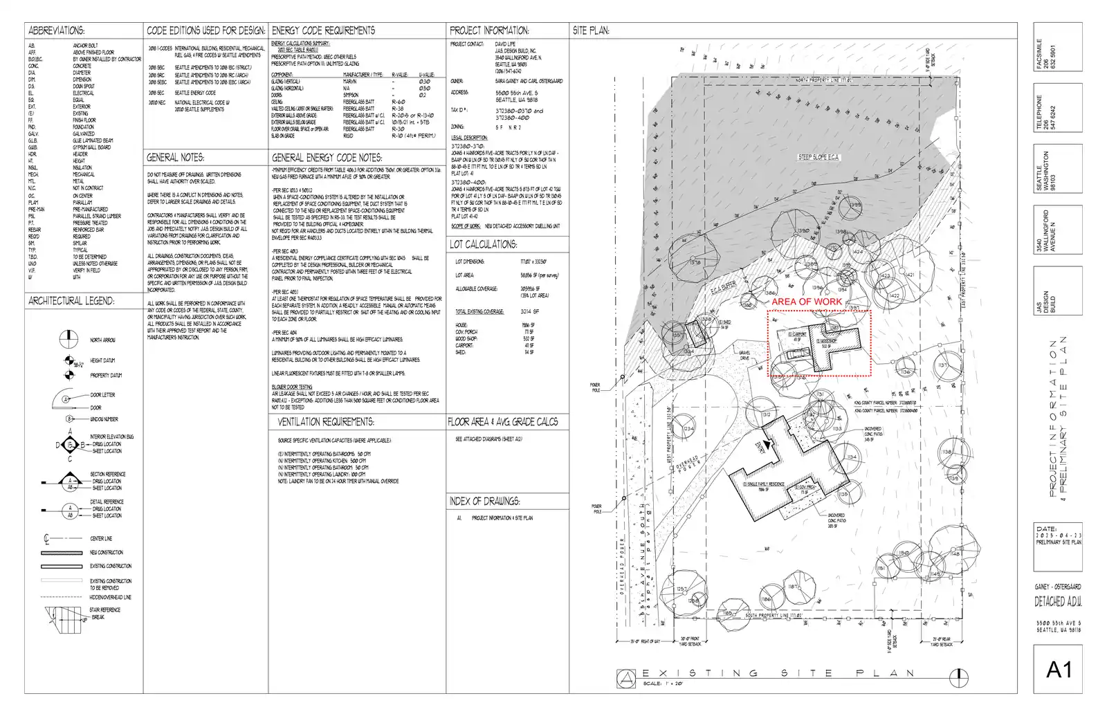 Site plan for 5510 55th Ave S