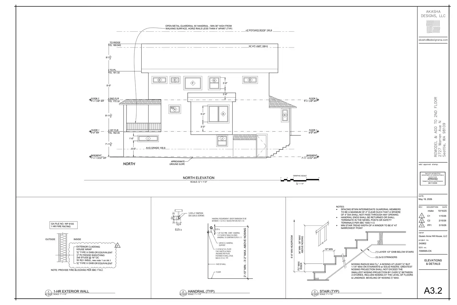 Site plan for 2727 Warren Ave N