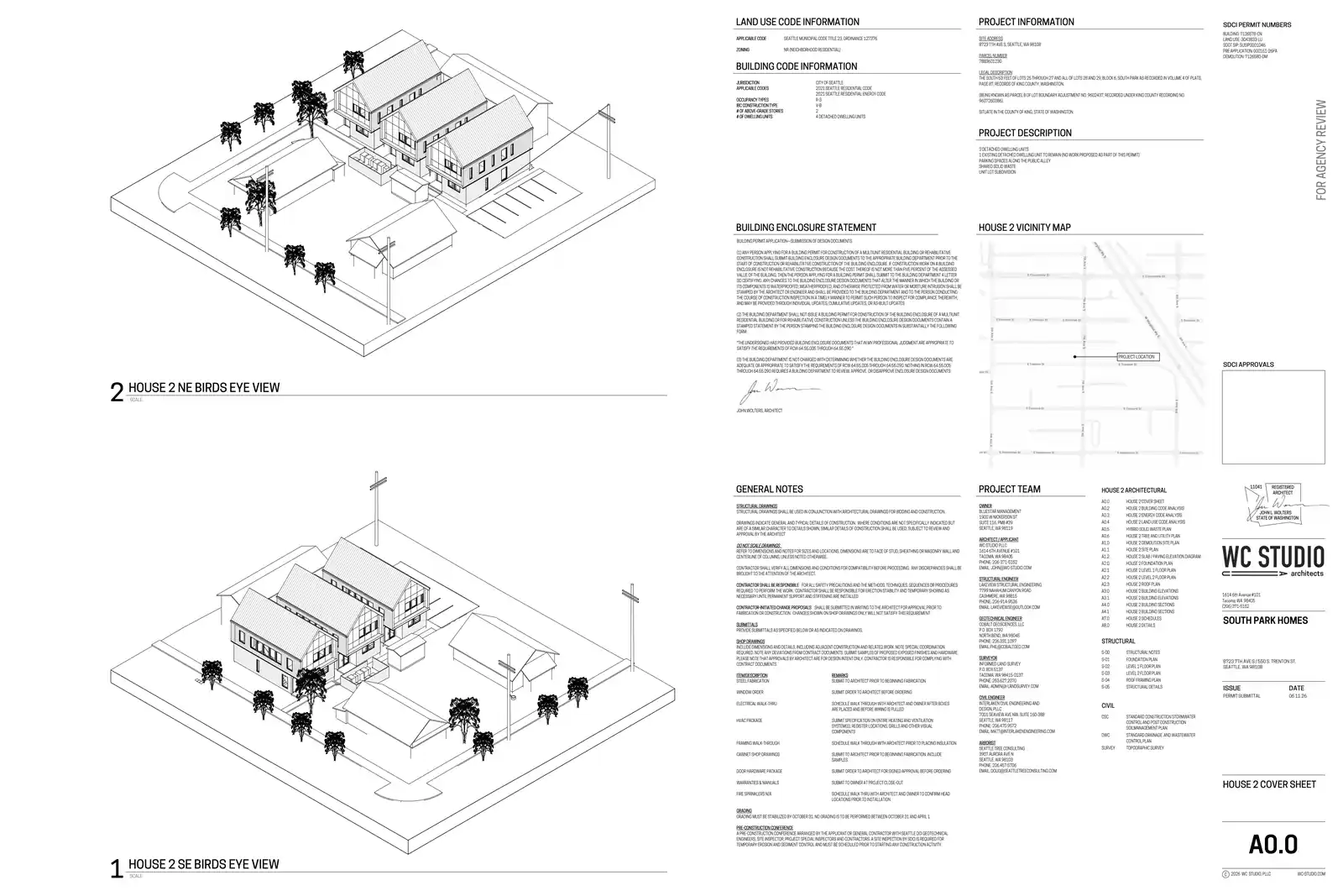 Site plan for 554 S Trenton St